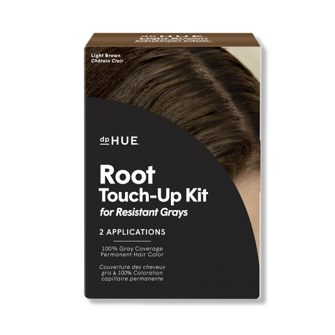 Root Touch-Up Kit for Resistant Grays - Light Brown