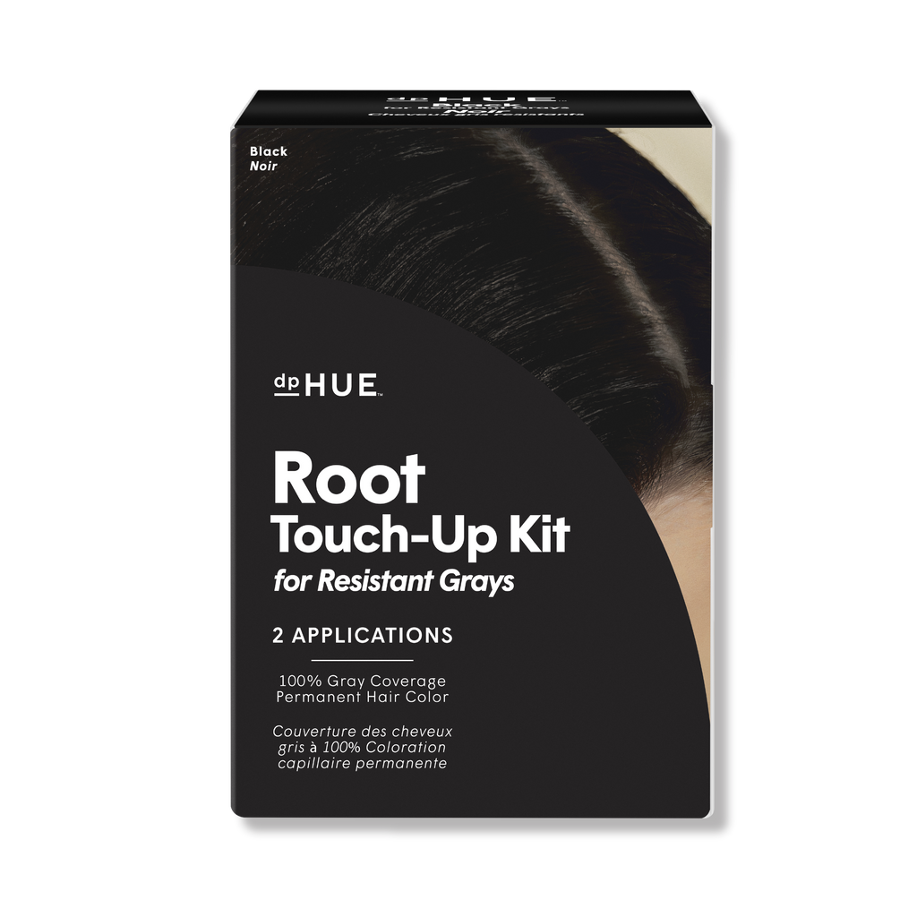 Root Touch-Up Kit for Resistant Grays - Black